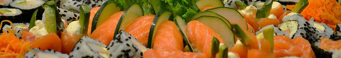 Eating Japanese Sushi at Miyagi Restaurant restaurant in McLean, VA.